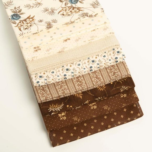 MODA Amelia's Blues 1840-1890 by Betsy Chutchian Jelly Roll 31650JR - Picture 6 of 6